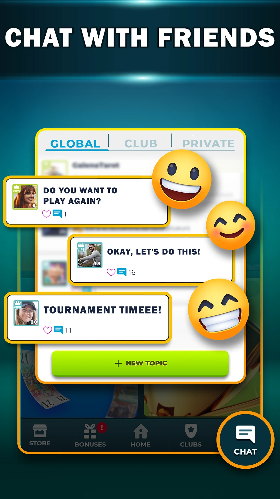 VIP Tarot - French Card Game screenshot