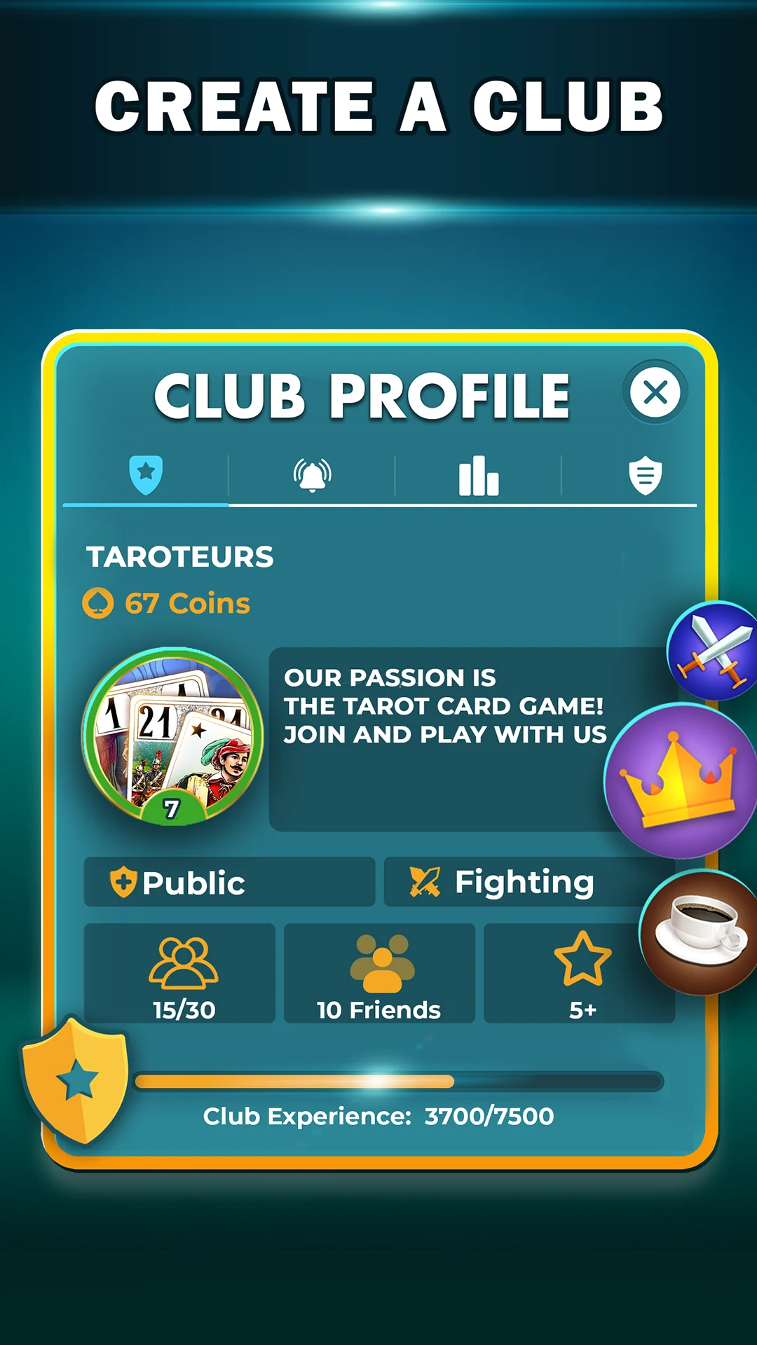 VIP Tarot - French Card Game screenshot