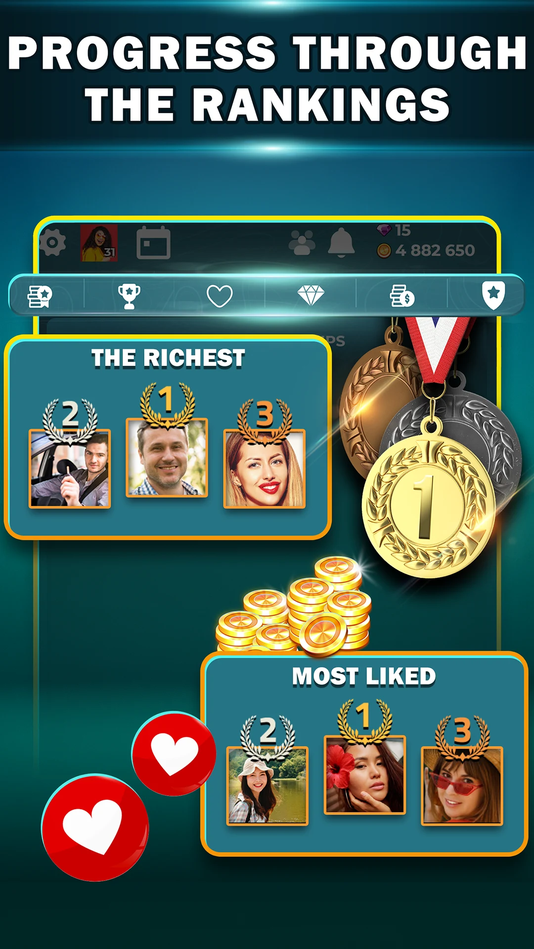 VIP Tarot - French Card Game screenshot